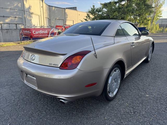 used 2002 Lexus SC 430 car, priced at $12,998