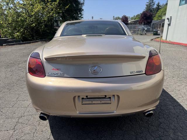 used 2002 Lexus SC 430 car, priced at $12,998