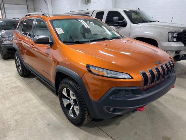 used 2015 Jeep Cherokee car, priced at $10,488