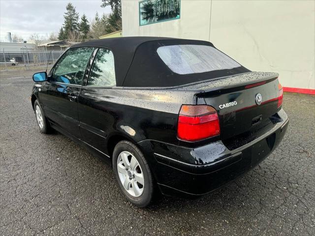 used 2002 Volkswagen Cabrio car, priced at $5,998