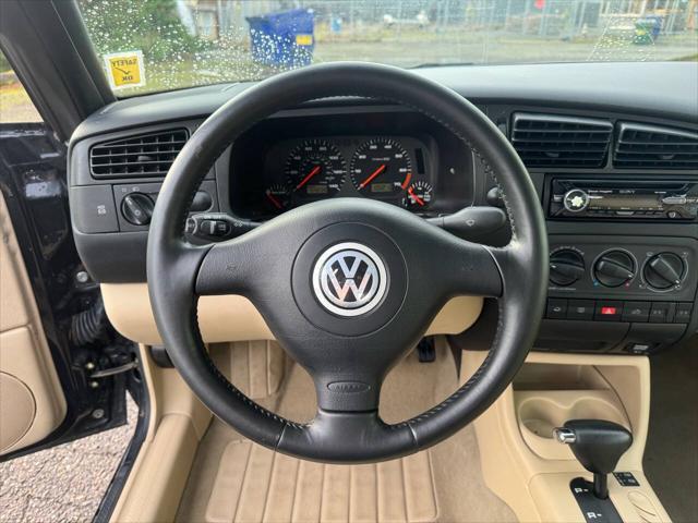 used 2002 Volkswagen Cabrio car, priced at $5,998