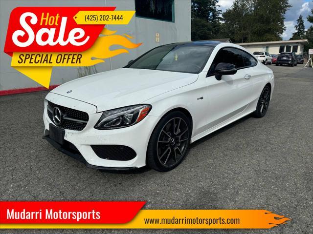 used 2017 Mercedes-Benz AMG C 43 car, priced at $27,998