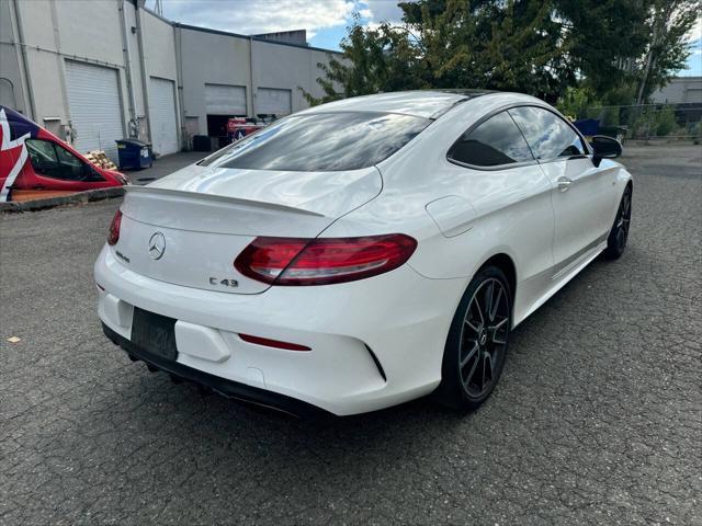 used 2017 Mercedes-Benz AMG C 43 car, priced at $27,998