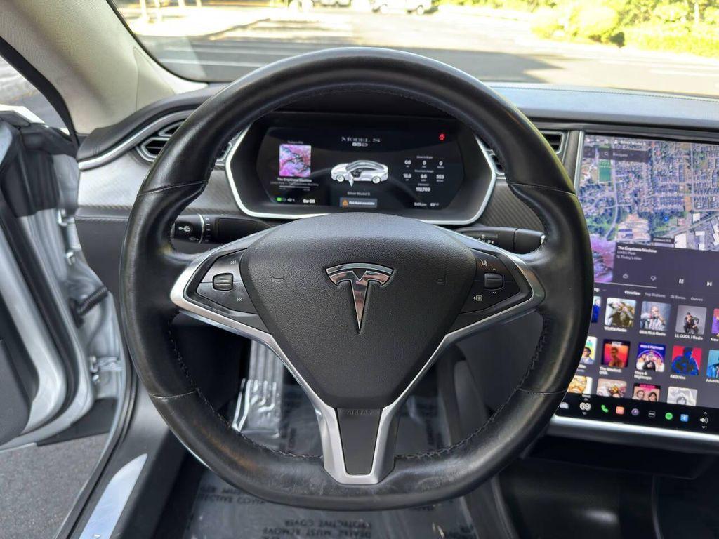 used 2015 Tesla Model S car, priced at $13,998