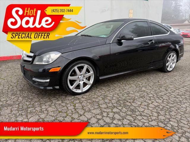 used 2013 Mercedes-Benz C-Class car, priced at $8,990