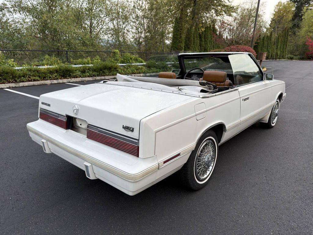 used 1983 Chrysler LeBaron car, priced at $6,998