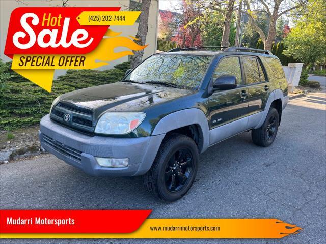 used 2003 Toyota 4Runner car, priced at $11,998