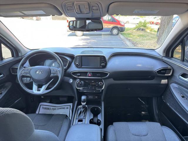 used 2019 Hyundai Santa Fe car, priced at $14,998