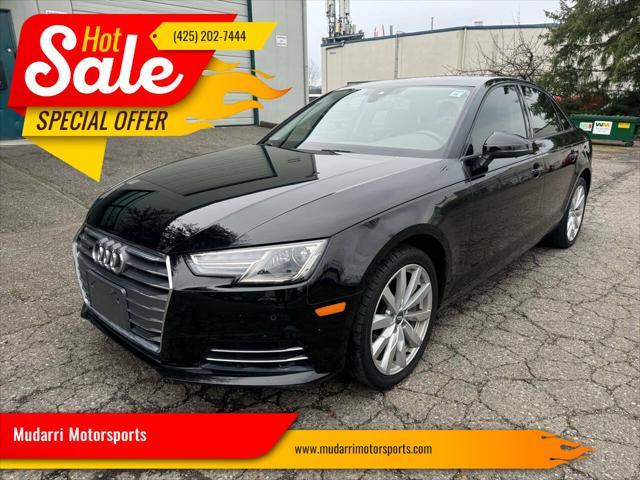 used 2017 Audi A4 car, priced at $13,998