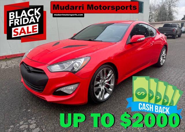 used 2014 Hyundai Genesis Coupe car, priced at $10,788