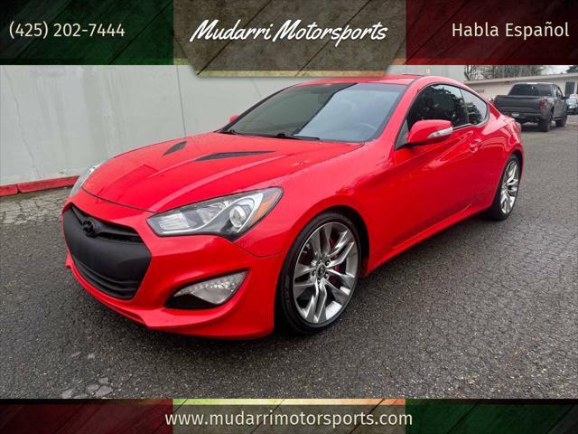 used 2014 Hyundai Genesis Coupe car, priced at $10,788