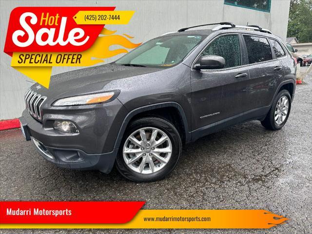 used 2016 Jeep Cherokee car, priced at $15,999