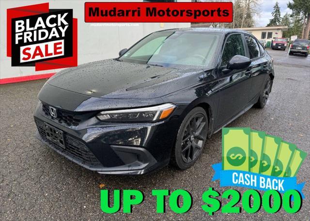 used 2022 Honda Civic car, priced at $22,998