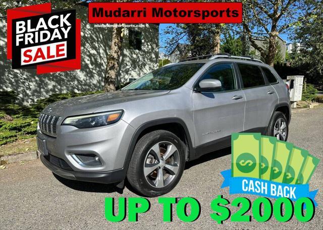 used 2019 Jeep Cherokee car, priced at $13,488