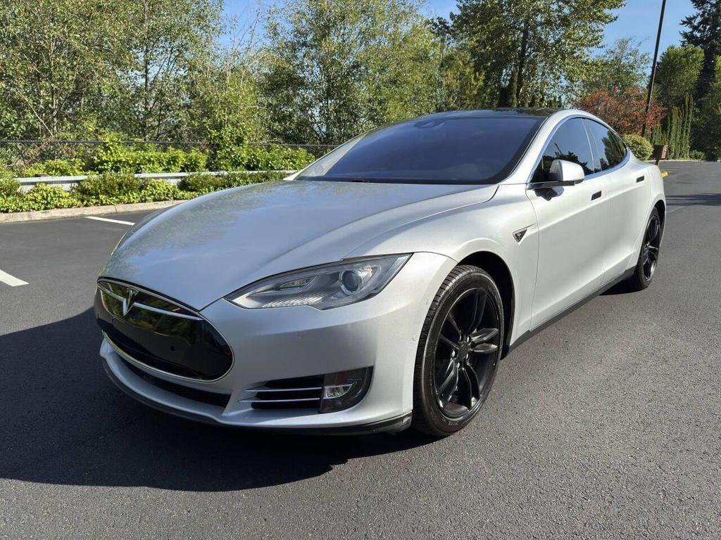 used 2015 Tesla Model S car, priced at $14,998