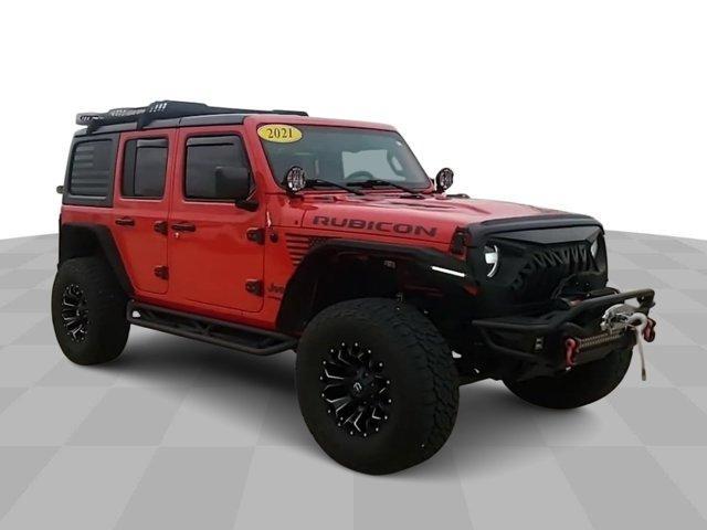 used 2021 Jeep Wrangler Unlimited car, priced at $44,980