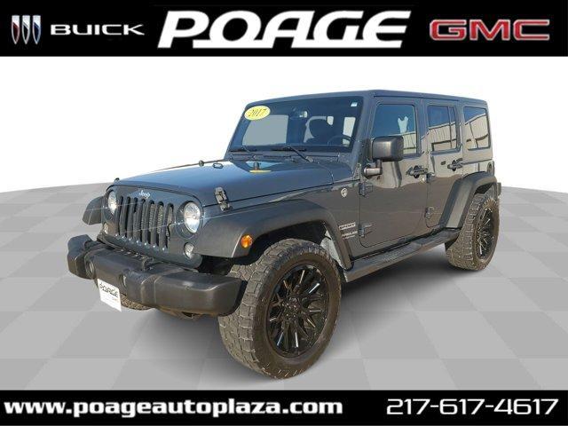 used 2017 Jeep Wrangler Unlimited car, priced at $24,980