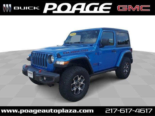 used 2021 Jeep Wrangler car, priced at $38,980