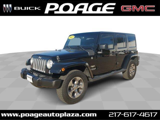 used 2017 Jeep Wrangler Unlimited car, priced at $26,980