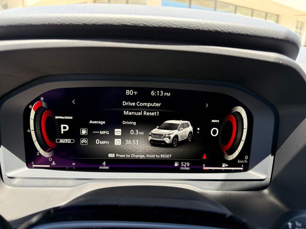 new 2025 Nissan Rogue car, priced at $42,917