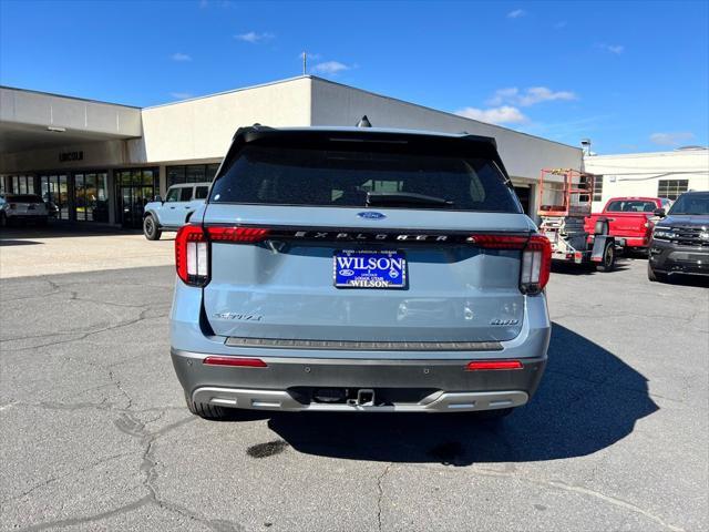 new 2025 Ford Explorer car, priced at $45,600