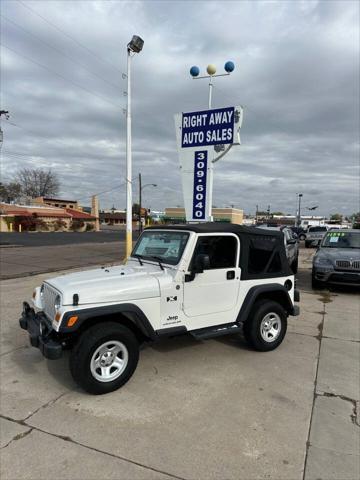 used 2004 Jeep Wrangler car, priced at $7,995