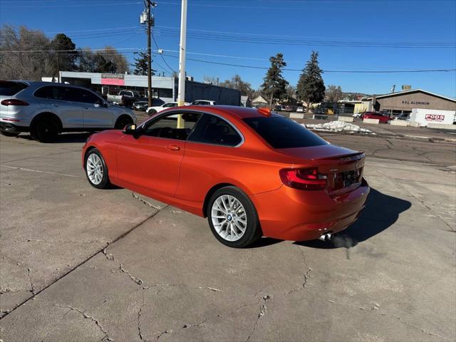 used 2015 BMW 228 car, priced at $13,395