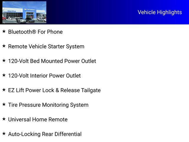 new 2025 Chevrolet Silverado 1500 car, priced at $60,980