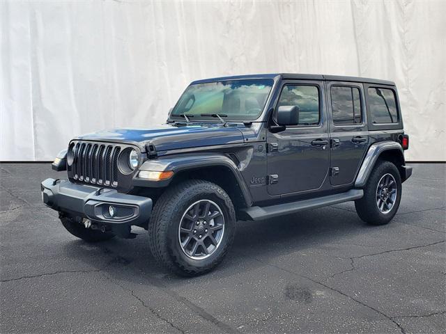used 2021 Jeep Wrangler Unlimited car, priced at $29,997