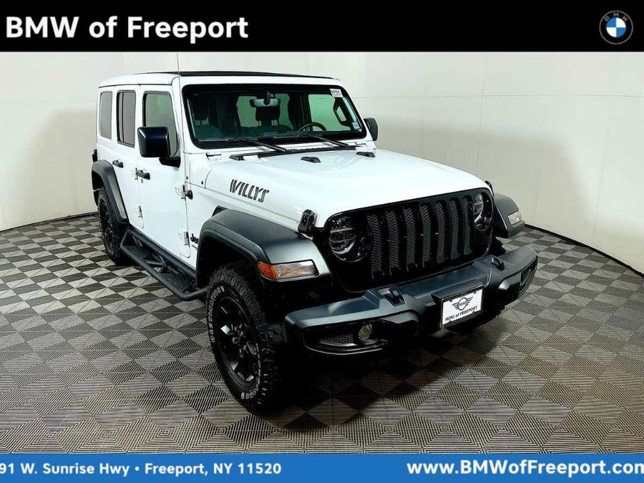 used 2022 Jeep Wrangler Unlimited car, priced at $34,943