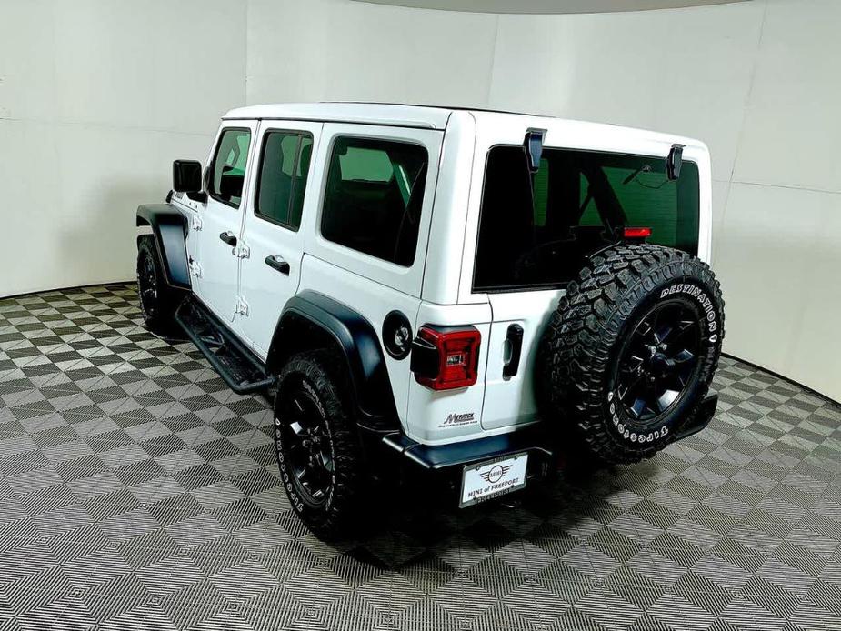 used 2022 Jeep Wrangler Unlimited car, priced at $34,943