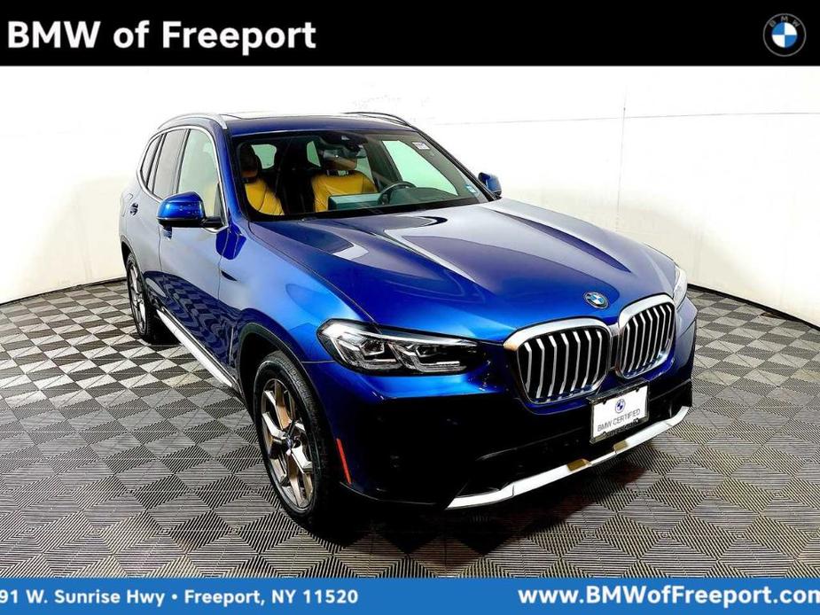 used 2022 BMW X3 car, priced at $36,995