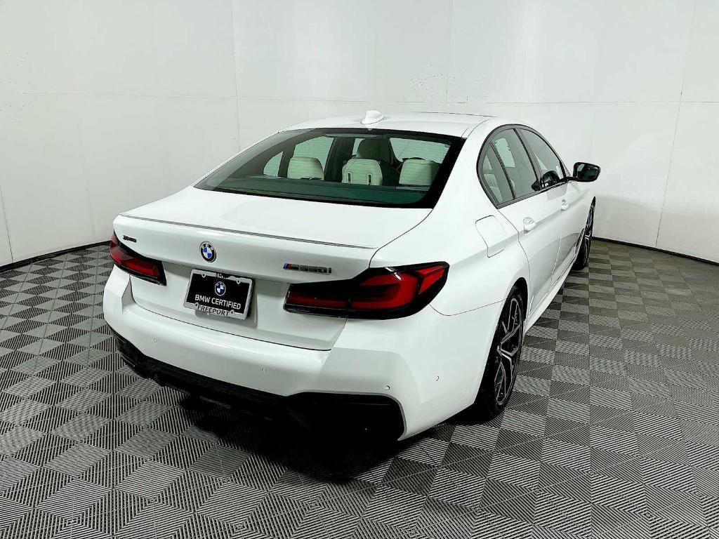 used 2022 BMW M550 car, priced at $61,529