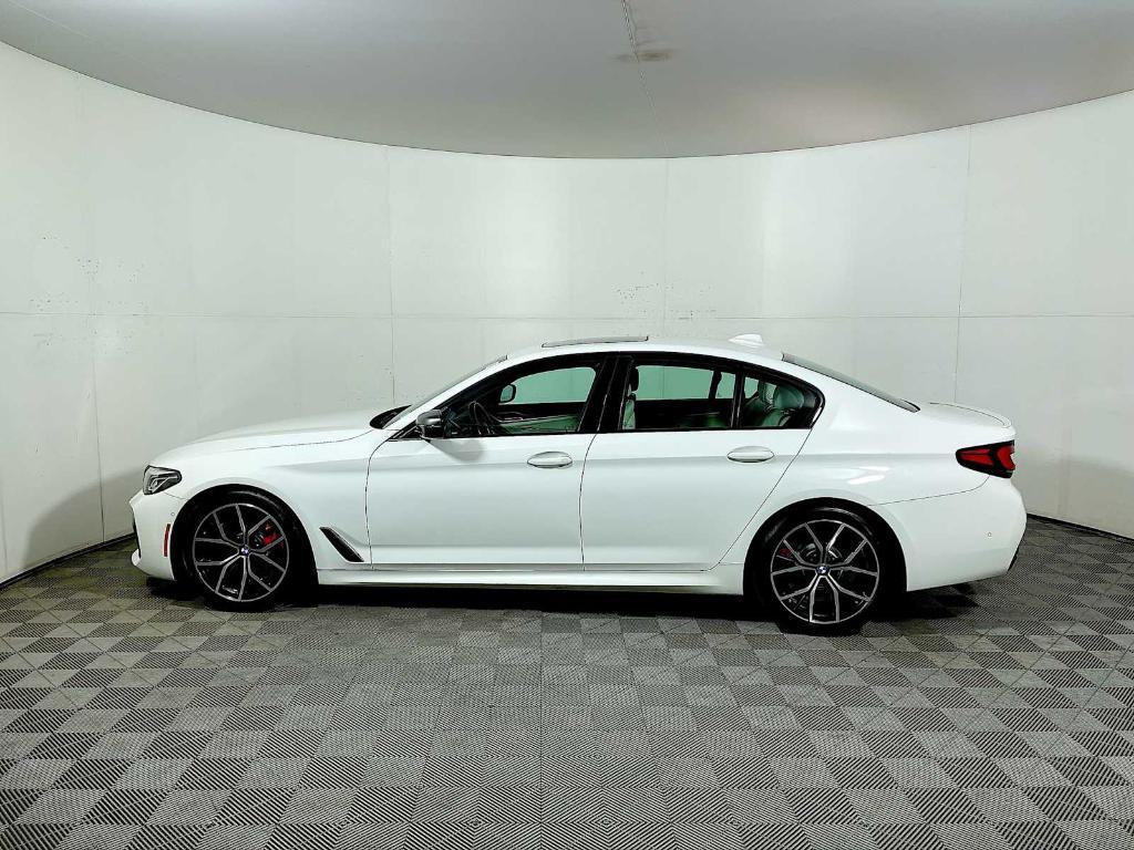 used 2022 BMW M550 car, priced at $61,529