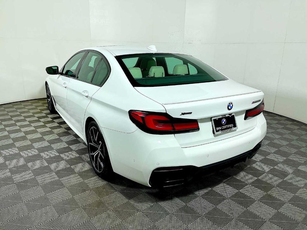 used 2022 BMW M550 car, priced at $61,529