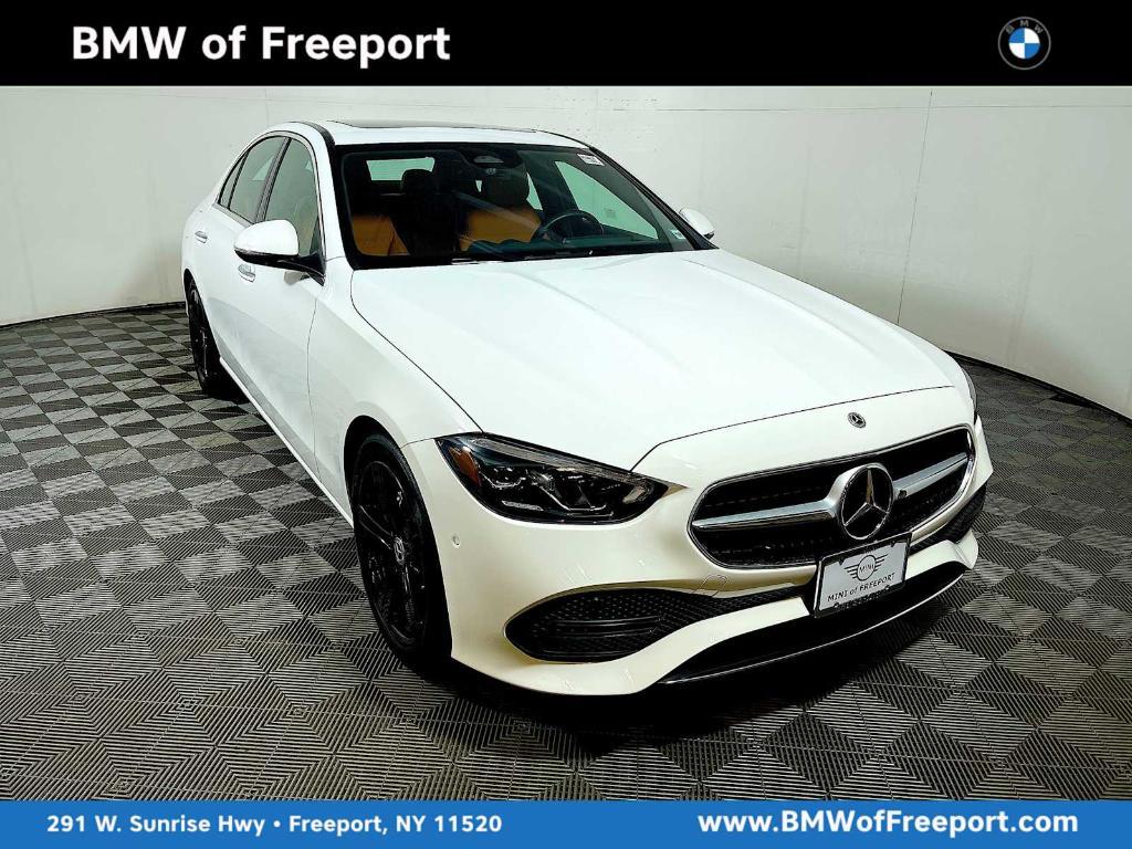 used 2024 Mercedes-Benz C-Class car, priced at $41,998