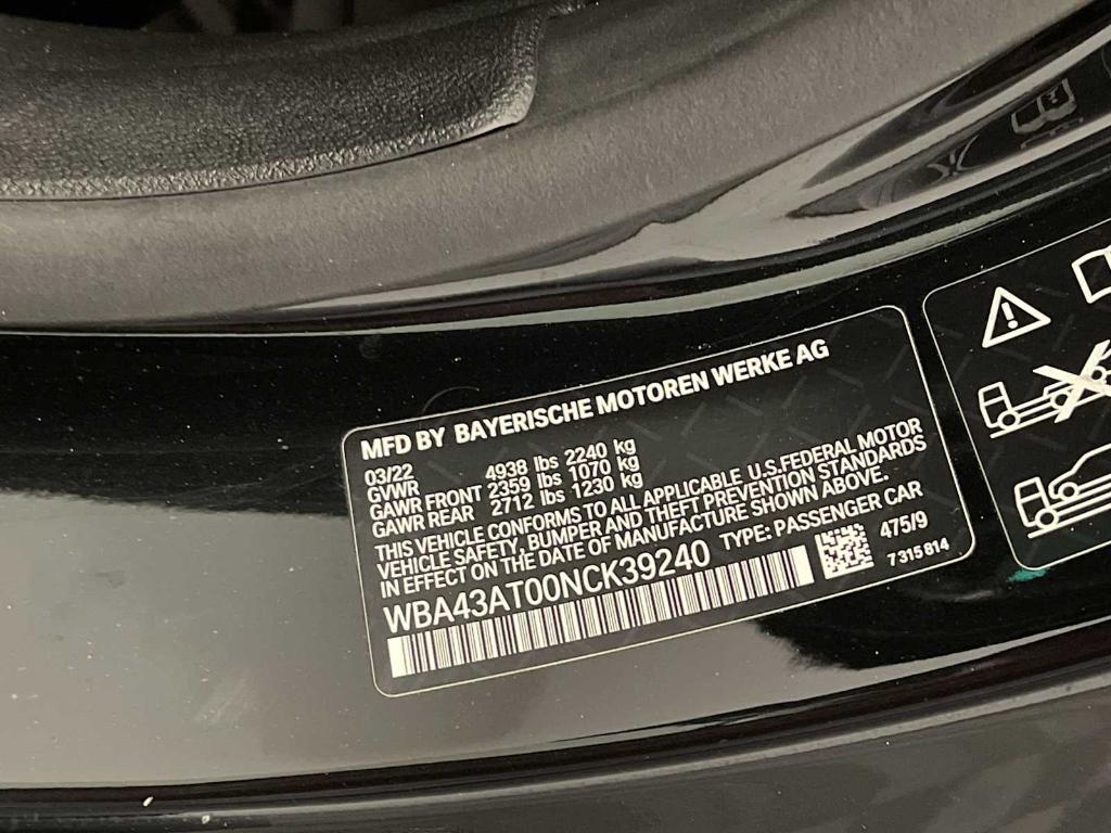 used 2022 BMW 430 car, priced at $37,848