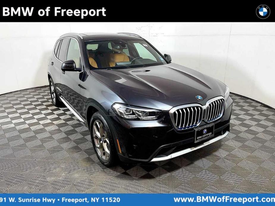 used 2022 BMW X3 car, priced at $34,495