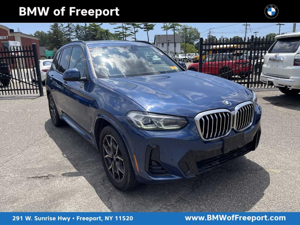 used 2022 BMW X3 car, priced at $37,943