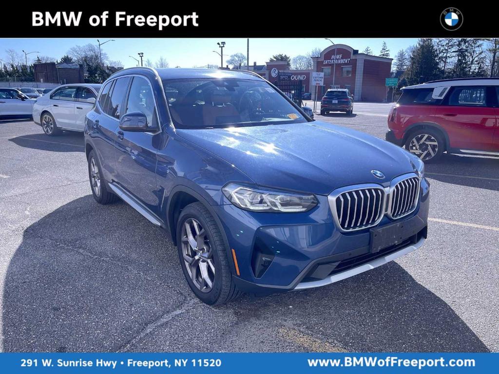 used 2022 BMW X3 car, priced at $34,943