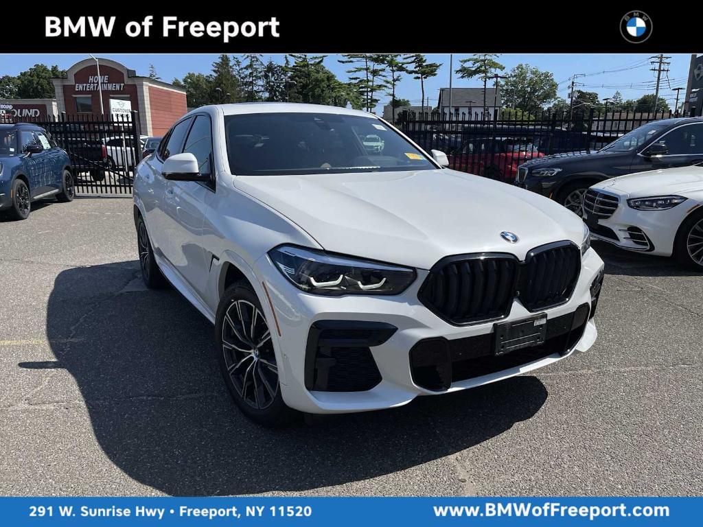 used 2022 BMW X6 car, priced at $57,943