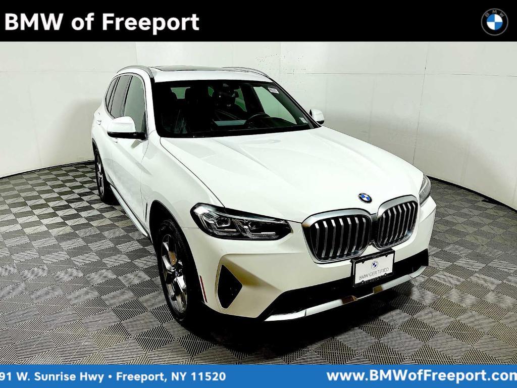 used 2022 BMW X3 car, priced at $33,995