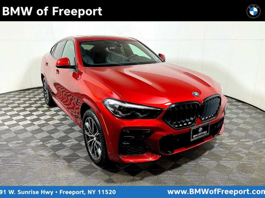 used 2022 BMW X6 car, priced at $60,943