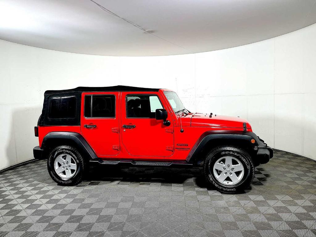 used 2017 Jeep Wrangler Unlimited car, priced at $24,943