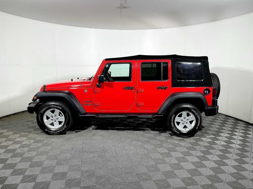 used 2017 Jeep Wrangler Unlimited car, priced at $24,943