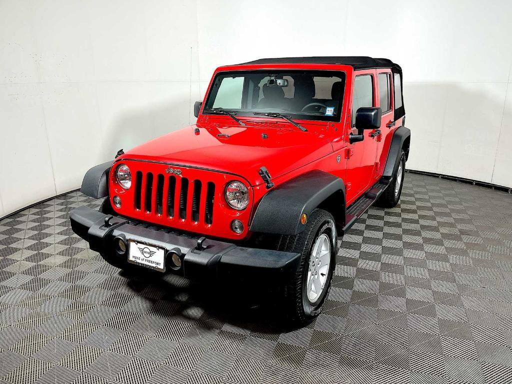 used 2017 Jeep Wrangler Unlimited car, priced at $24,943