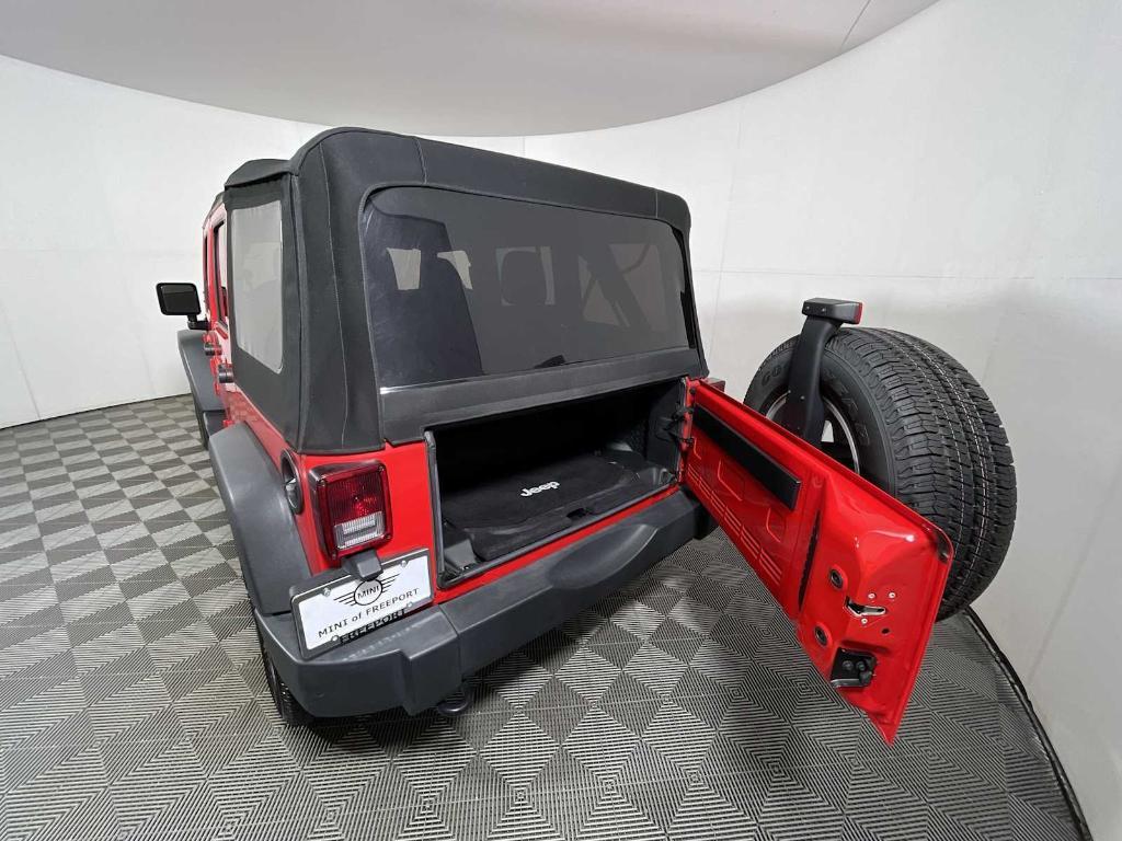 used 2017 Jeep Wrangler Unlimited car, priced at $24,943