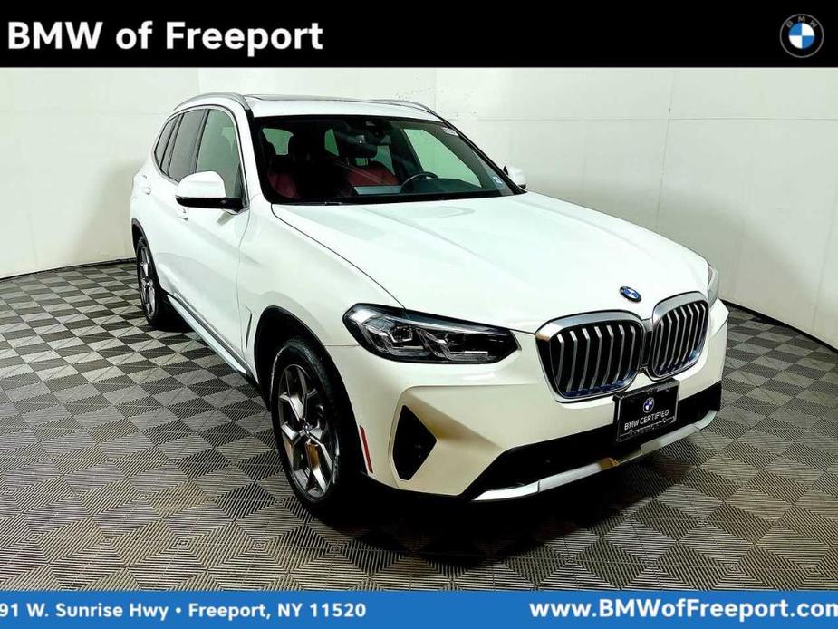 used 2022 BMW X3 car, priced at $35,943