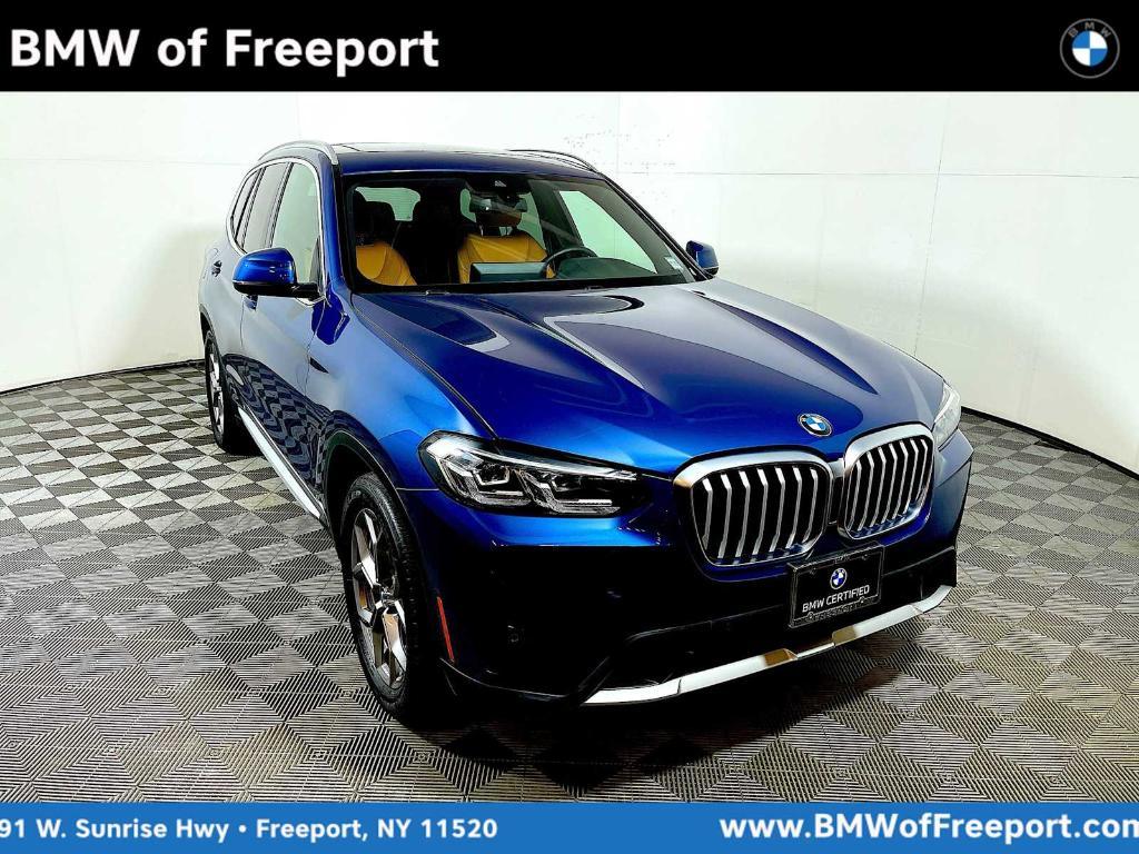 used 2022 BMW X3 car, priced at $34,943