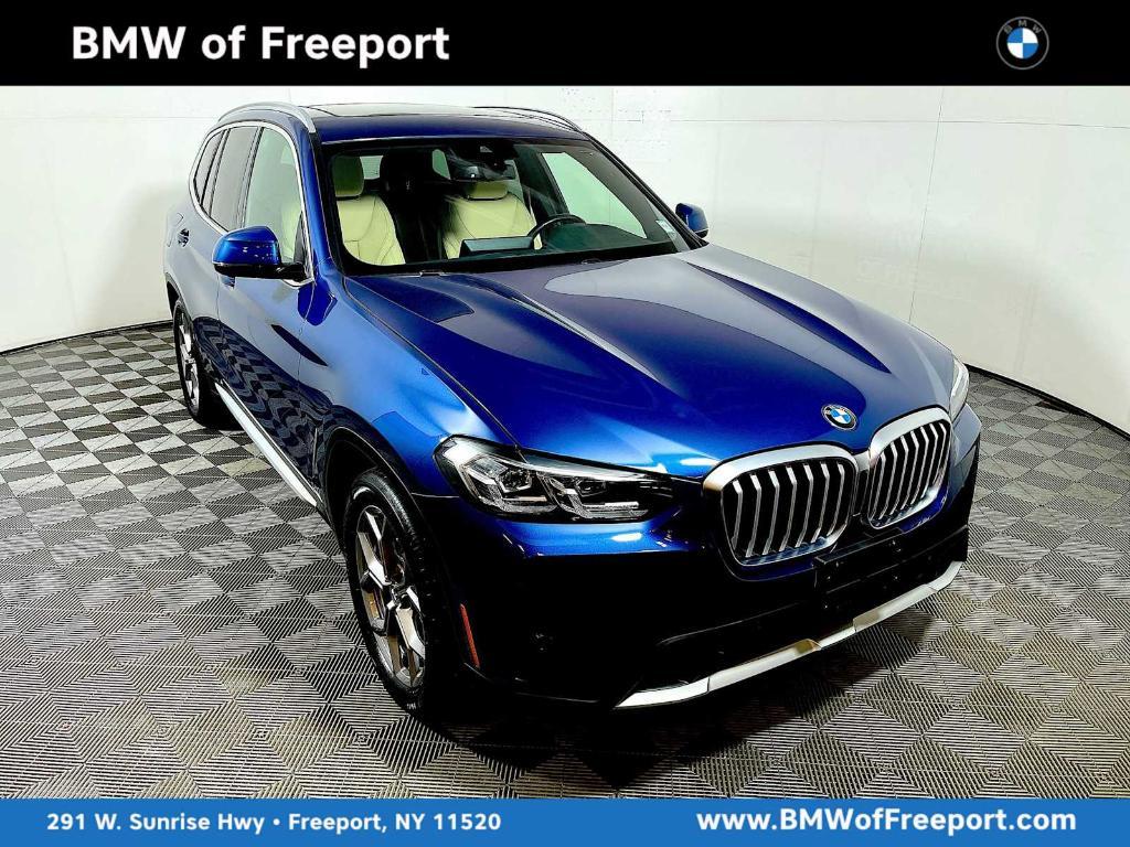 used 2022 BMW X3 car, priced at $34,943